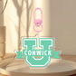 Conwick U Logo Acrylic Keychain