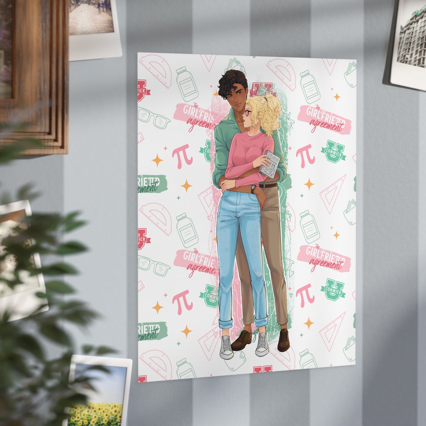 The Girlfriend Agreement Art Print