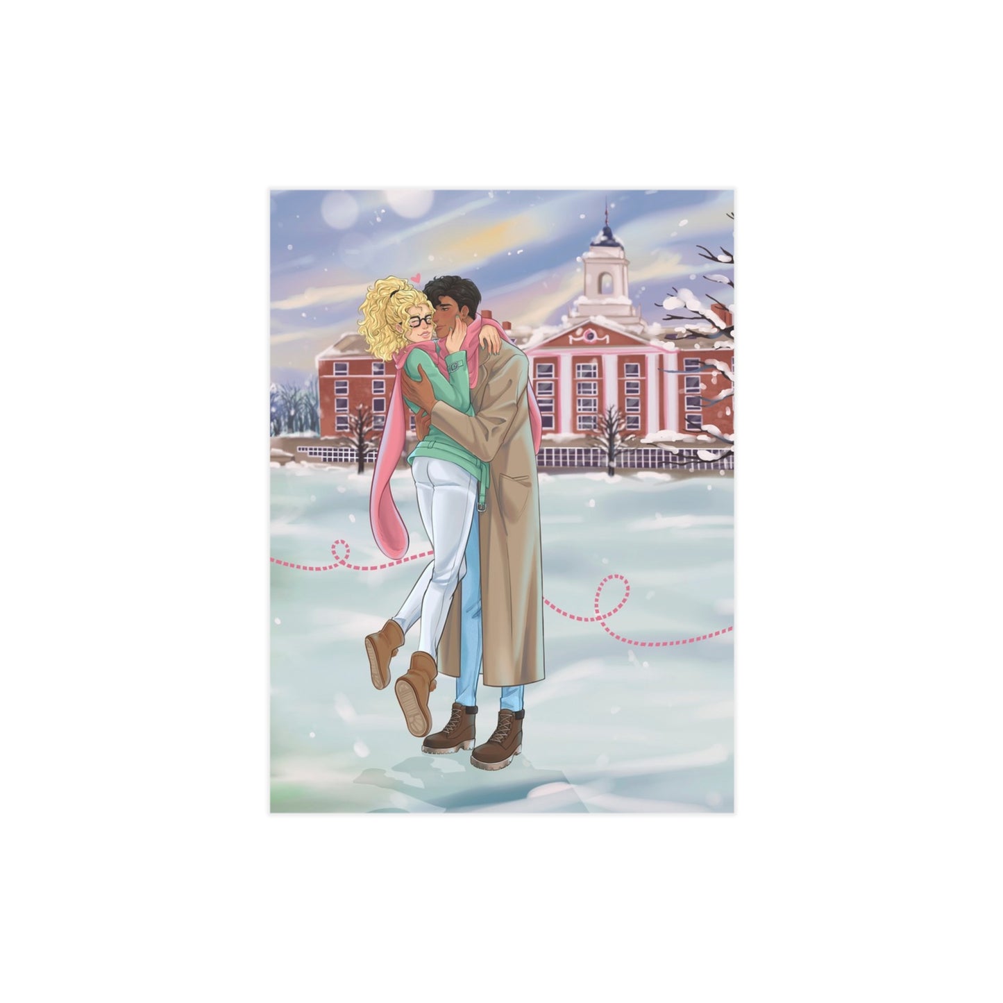 The Girlfriend Agreement Art Print