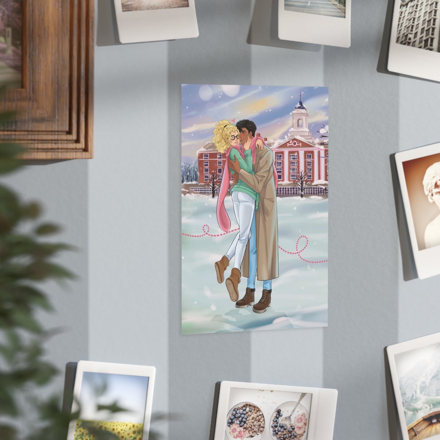 The Girlfriend Agreement Art Print