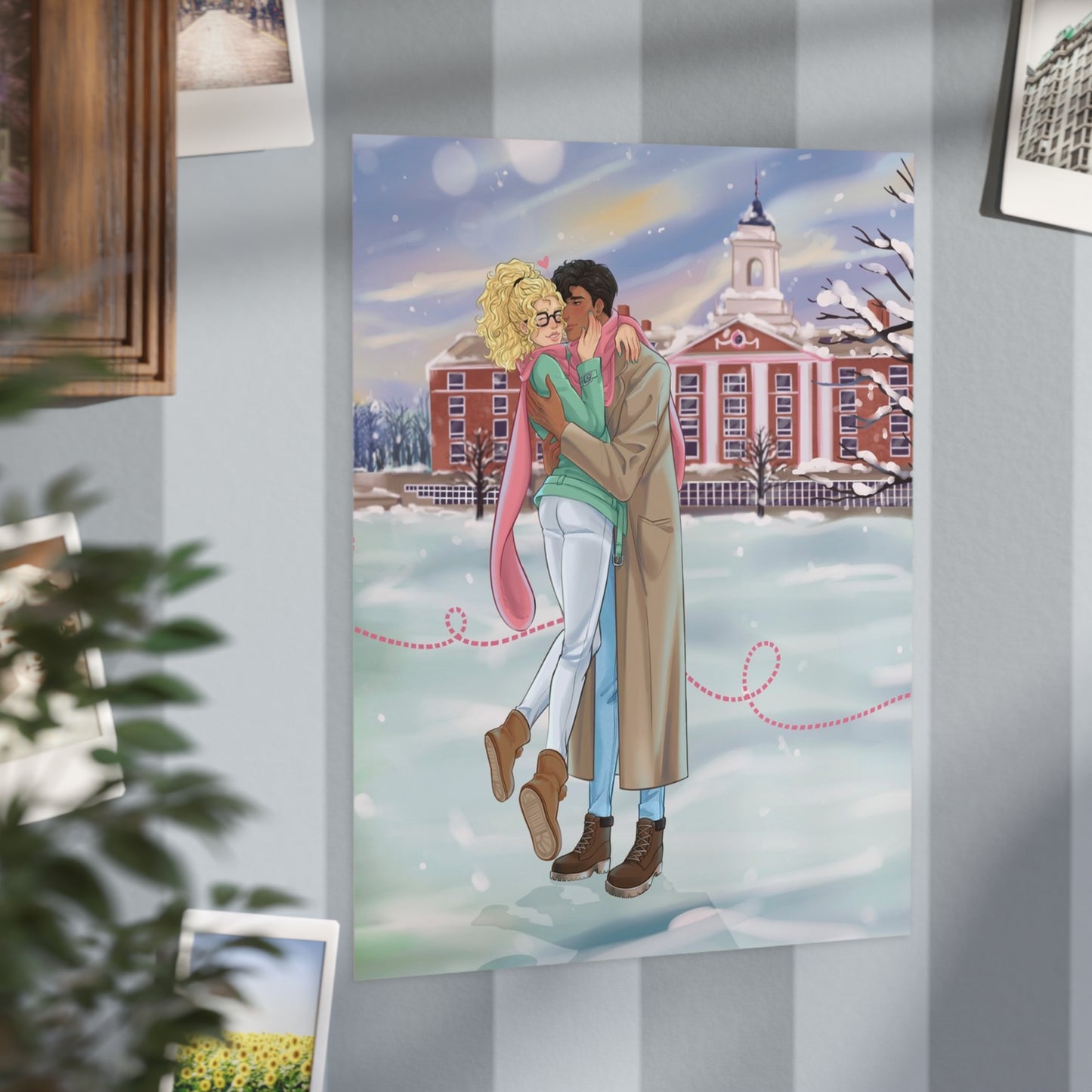 The Girlfriend Agreement Art Print