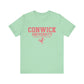 Conwick University Unisex T-Shirt (Pink Lettering)
