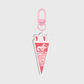 Conwick U Pennant Flag Acrylic Keychain
