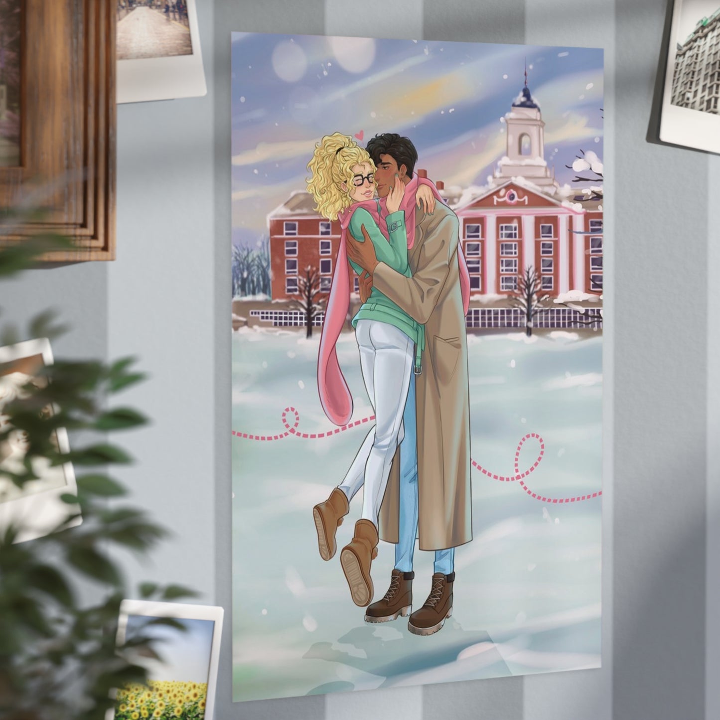The Girlfriend Agreement Art Print