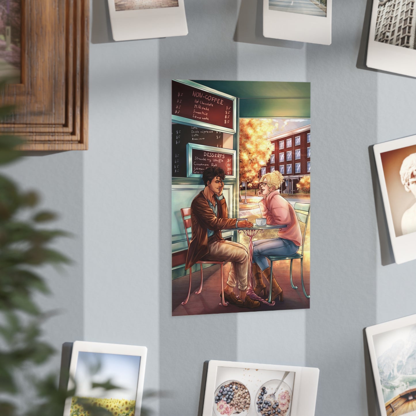 The Girlfriend Agreement Art Print