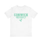 Conwick University Unisex T-Shirt (Green Lettering)