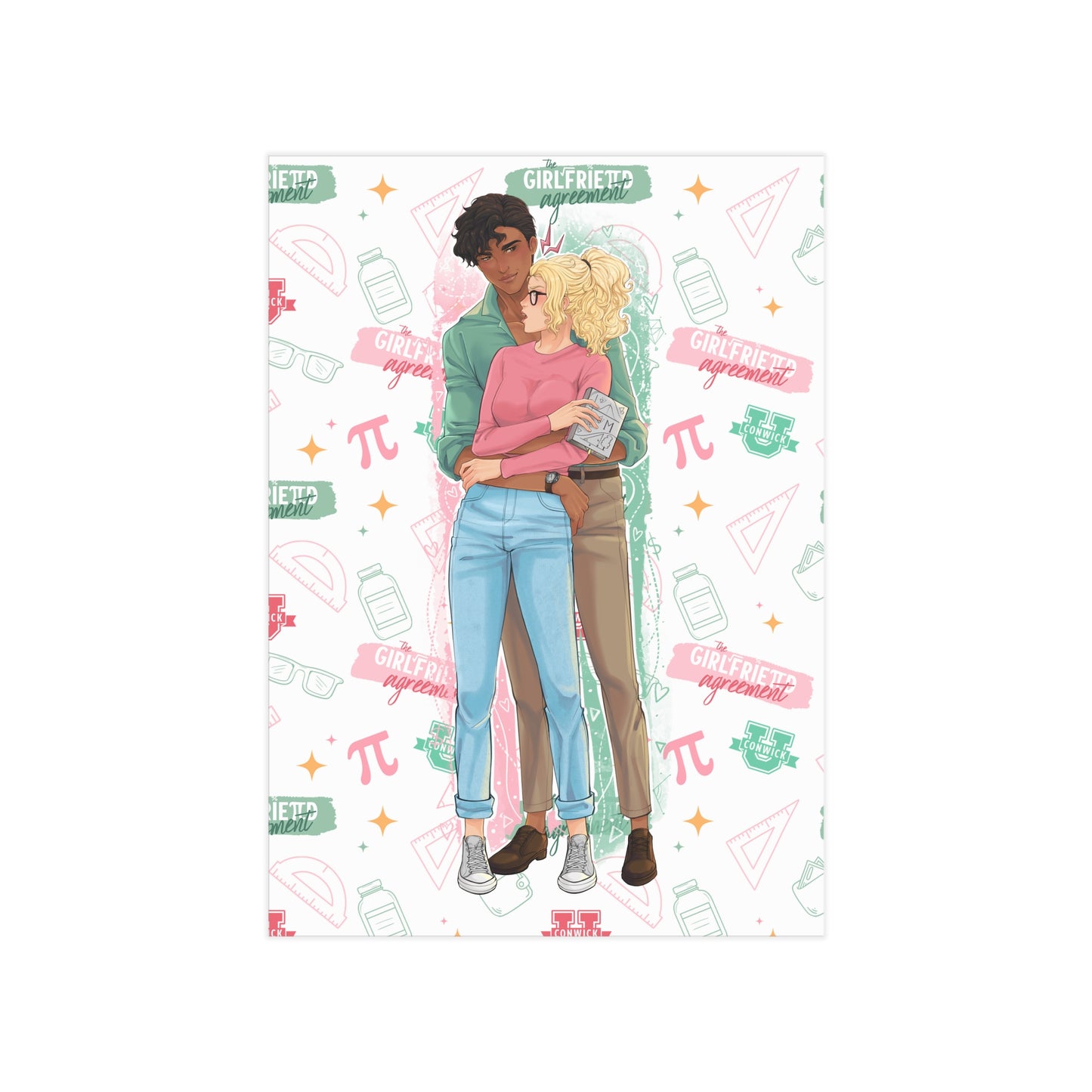 The Girlfriend Agreement Art Print