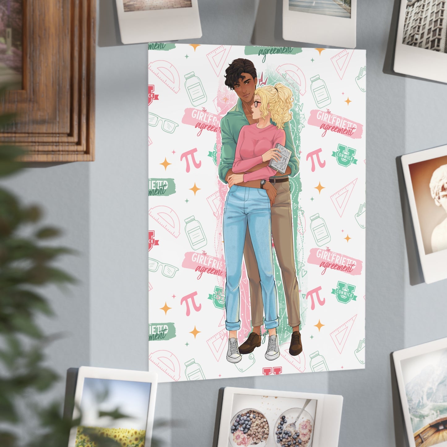 The Girlfriend Agreement Art Print