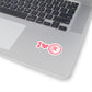 I Love Pi Sticker