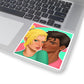 Lexi & Damian Square Sticker