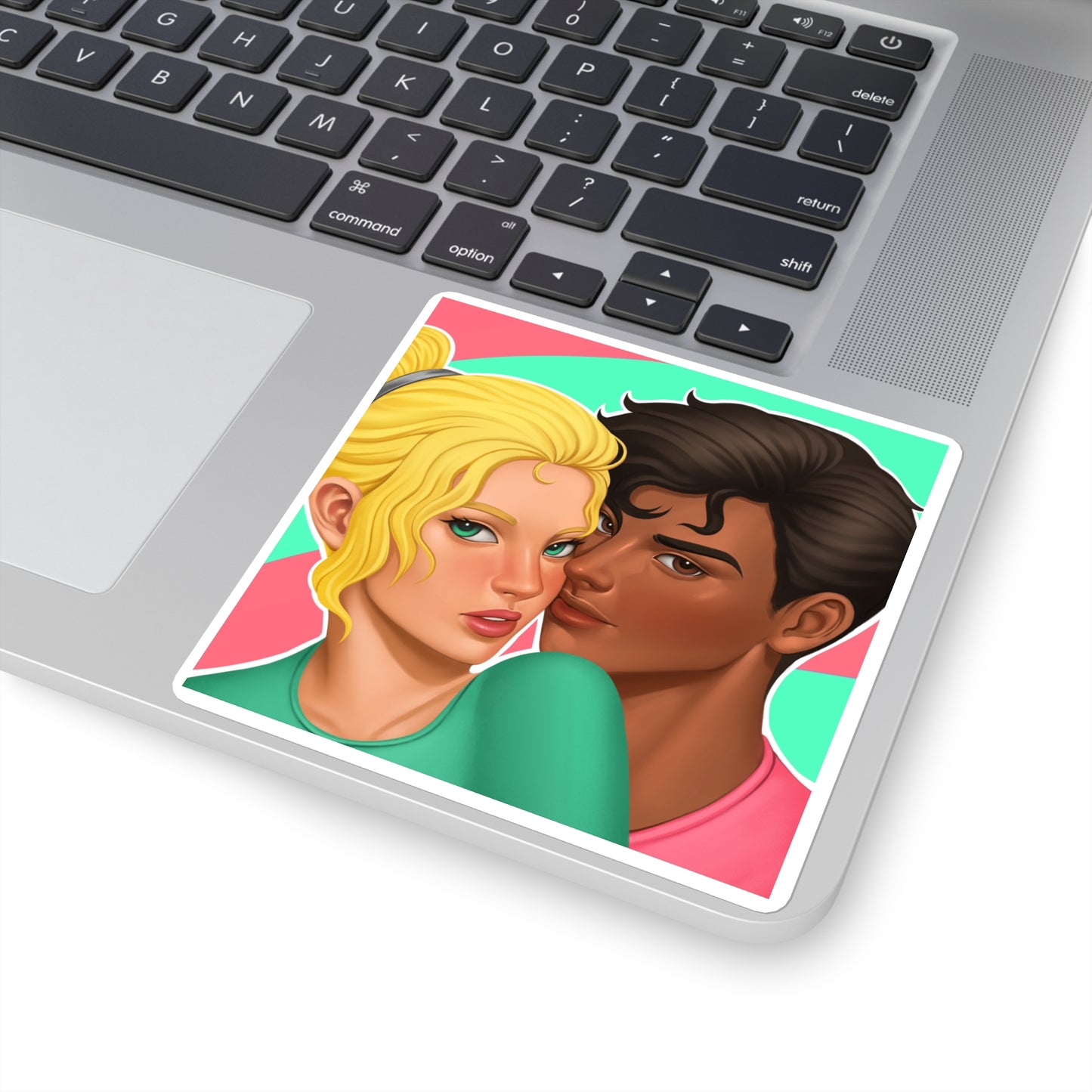 Lexi & Damian Square Sticker