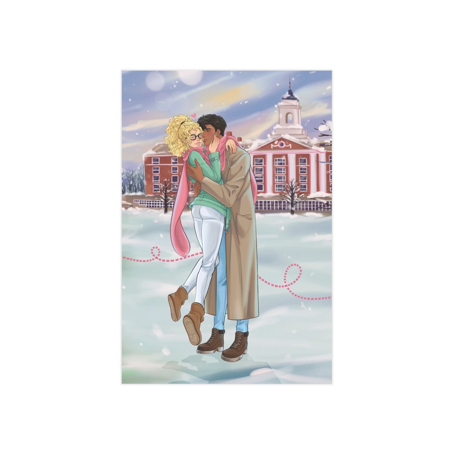 The Girlfriend Agreement Art Print