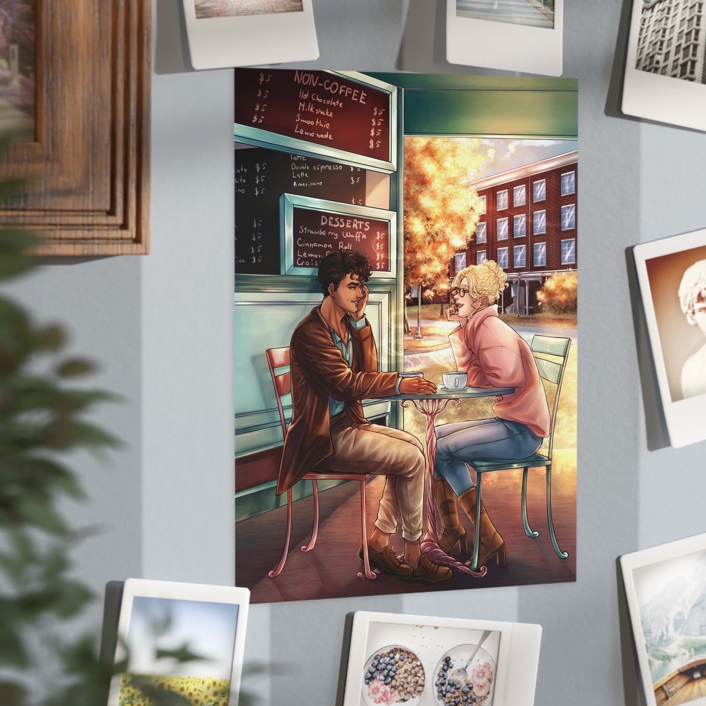The Girlfriend Agreement Art Print