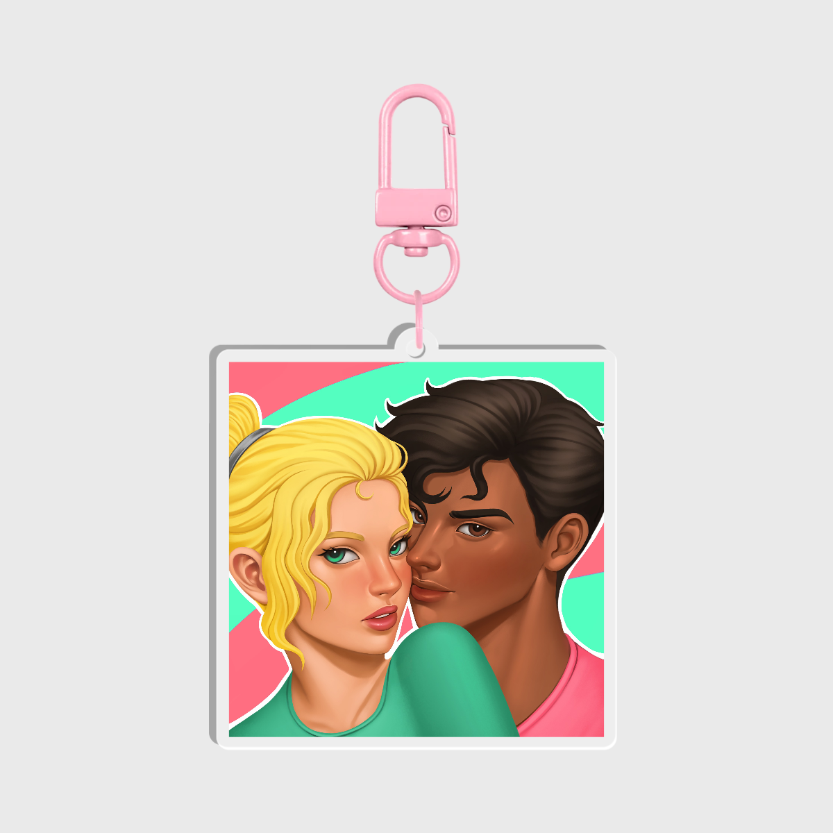 The Girlfriend Agreement Acrylic Keychain