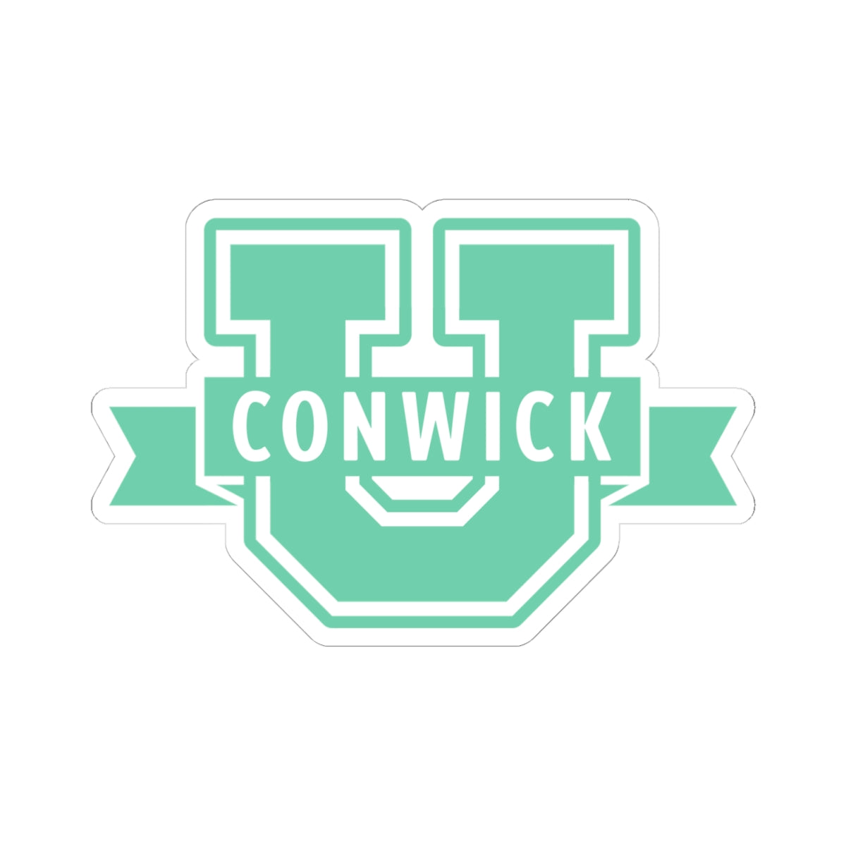 Conwick U Sticker (Green)