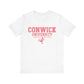 Conwick University Unisex T-Shirt (Pink Lettering)