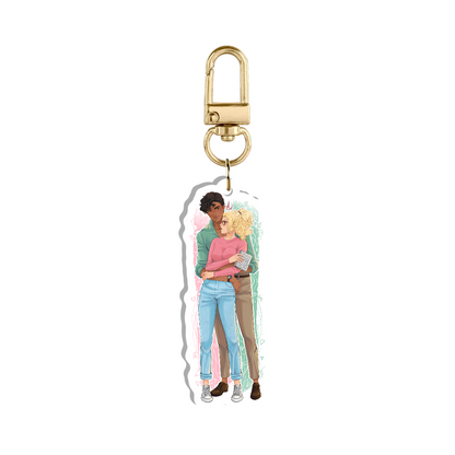 Lexi & Damian Acrylic Keychain