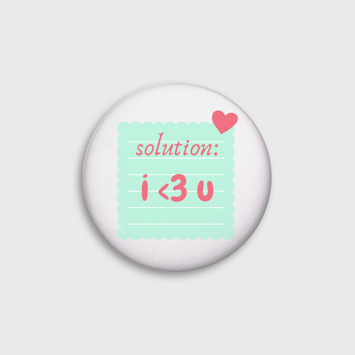 Solution: i < 3u Button Pin