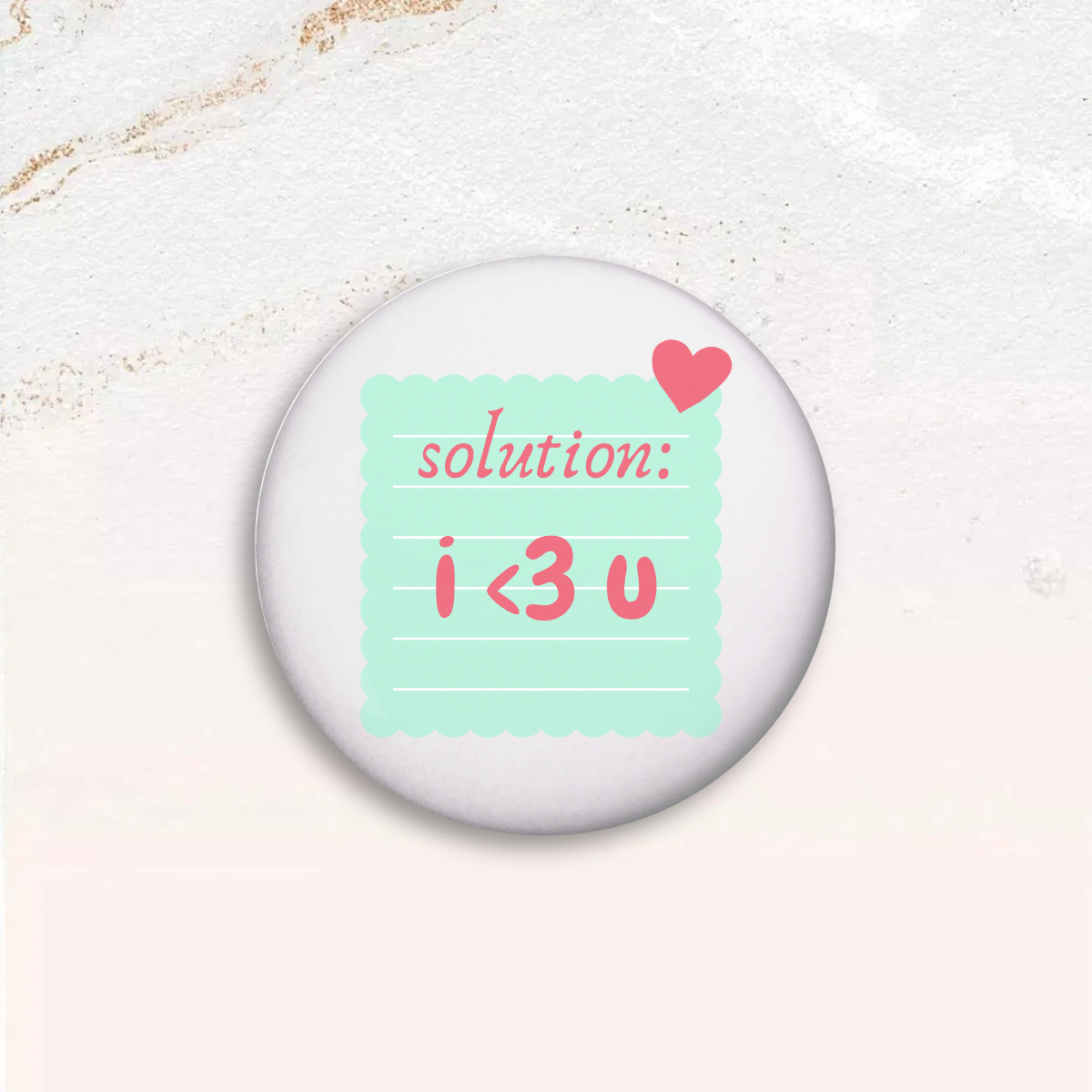 Solution: i < 3u Button Pin