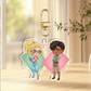 Lexi & Damian Chibi Acrylic Keychain