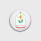 Marigold Button Pin