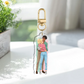 Lexi & Damian Acrylic Keychain