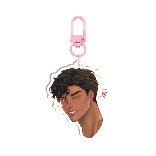 Damian Acrylic Keychain