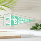 Conwick U Pennant Flag Acrylic Pin (Green)