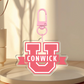 Conwick U Logo Acrylic Keychain