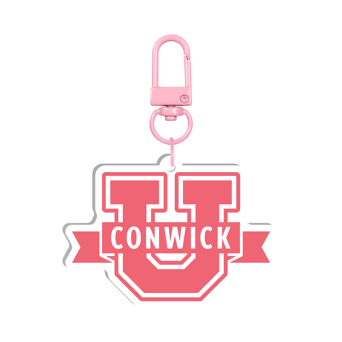 Conwick U Logo Acrylic Keychain