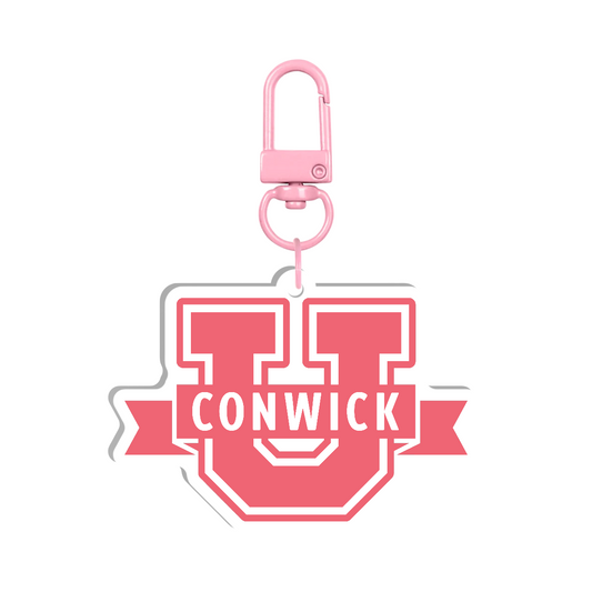 Conwick U Logo Acrylic Keychain