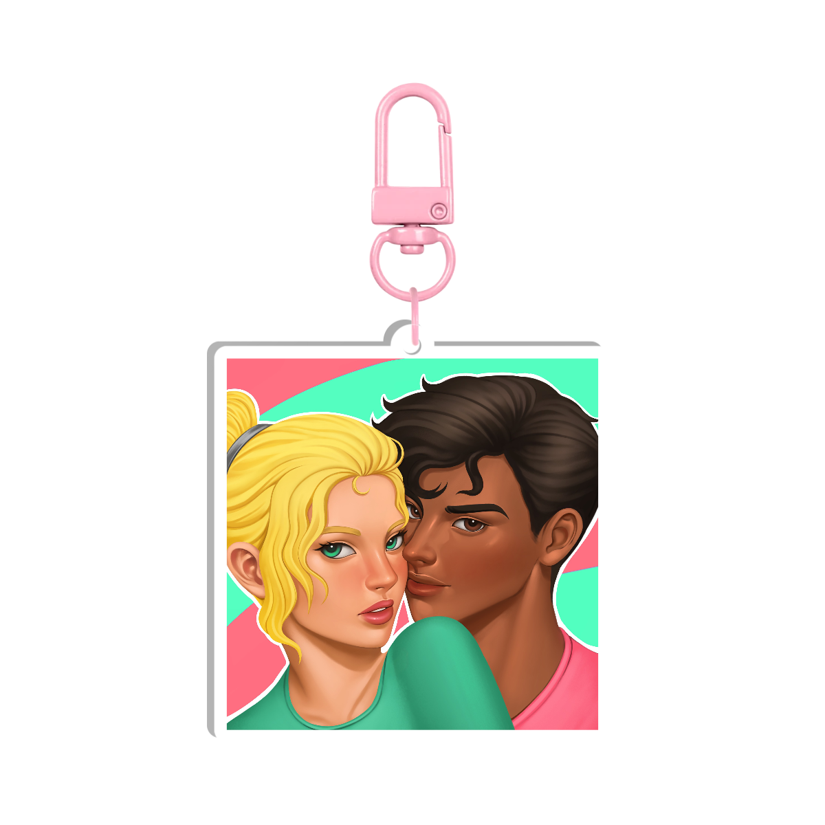 The Girlfriend Agreement Acrylic Keychain