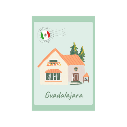 Guadalajara/Abuelita's Kitchen Menu Double-sided Art Print