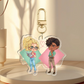 Lexi & Damian Chibi Acrylic Keychain