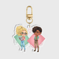 Lexi & Damian Chibi Acrylic Keychain