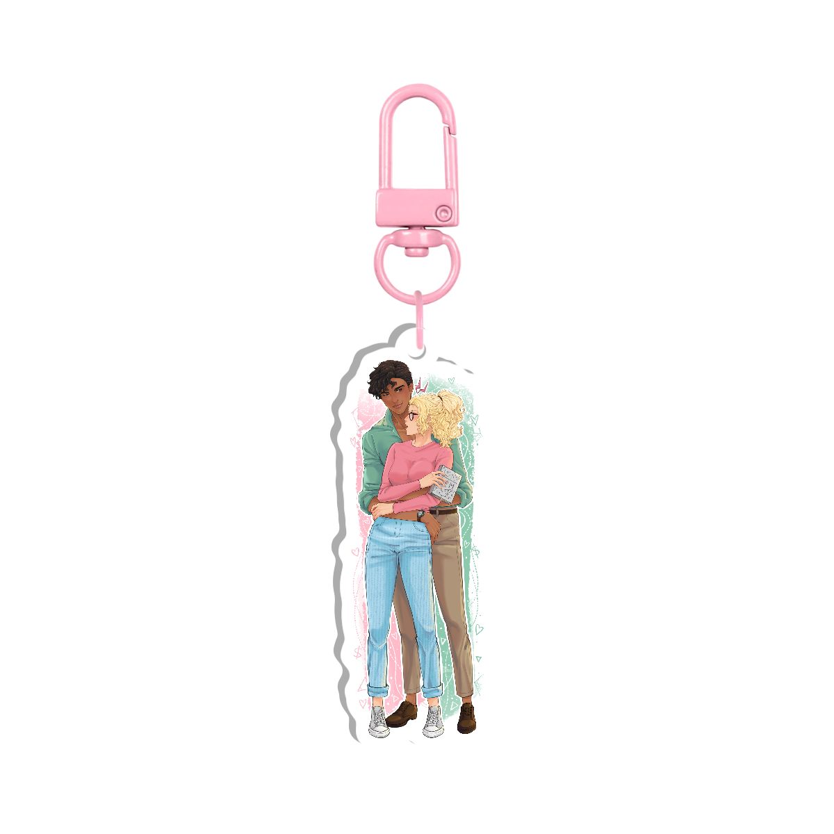 Lexi & Damian Acrylic Keychain