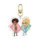 Lexi & Damian Chibi Acrylic Keychain