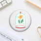 Marigold Button Pin
